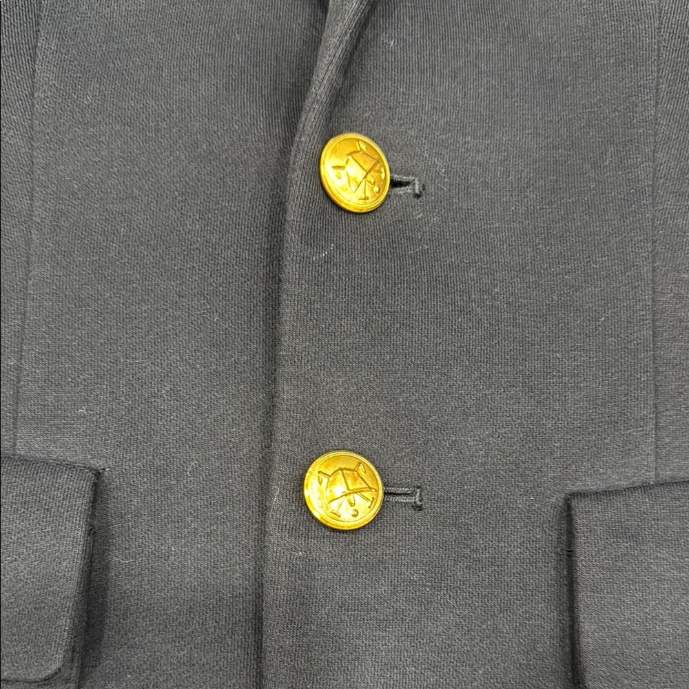 Polo Ralph Lauren Navy Blazer with Gold Buttons - Picture 3 of 9